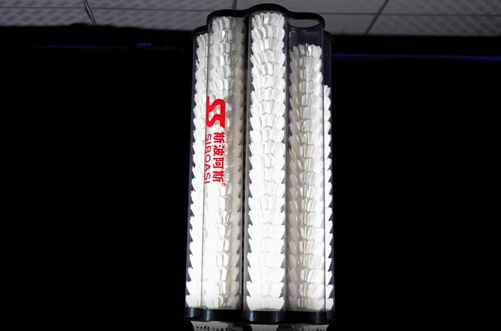 B7 intelligent badminton sports equipment scene video