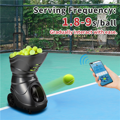 T2202A Siboasi Tennis Machine Portable Tennis Ball Launcher Machine High Quality Tennis Ball Machine