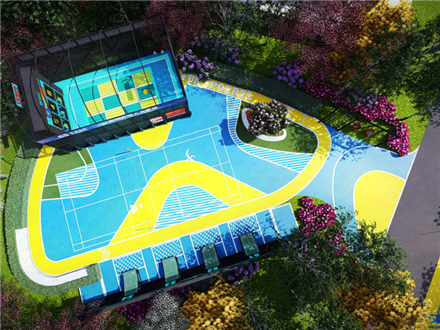 Panzhihua Hongshan Community Smart Community Sports Park